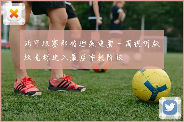 西甲联赛即将迎来重要一周视听版权竞标进入最后冲刺阶段